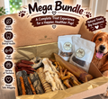 Trio & Tails Premium Dog Treats Box | Mega Box | Natural Dog Treats