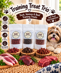 Training Treats Trio for Dogs | Venison, Duck & Beef