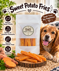 Sweet Potato Fries Natural Dog Treats | 100% Sweet Potato